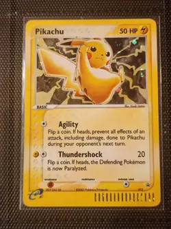 Pokemon Card Nintendo Promo Pikachu - 12/40 (EX Series Collector's Tin) - Image 1