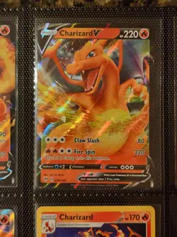 Charizard Pokemon Card Lot - Modern Binder Collection #0006 - Image 3
