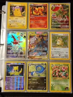 Huge Pokemon Collection Binder Vintage Modern Lot of Cards Holos Rares WoTC Etc - Image 1