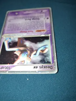 Deoxys Ex Pokemon Card 97/107 Holographic Game Normal Forme - Image 3