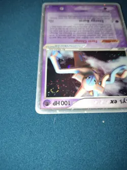 Deoxys Ex Pokemon Card 97/107 Holographic Game Normal Forme - Image 4