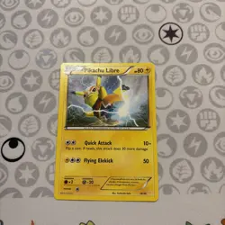 Pikachu Libre 14/30 XY Trainer Kit: MP Pokemon Card - Image 1