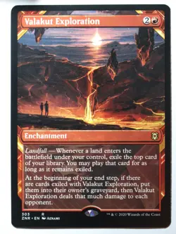 Valakut Exploration Zendikar Rising Promos Mtg Magic English Mint - Image 1