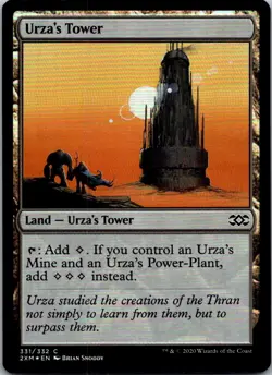 Urza's Tower C Foil Double Masters 331 LP-NM - Image 1