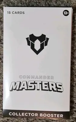 ​Magic: The Gathering Commander Masters Collector Booster Pack - Factory Sealed - Image 1
