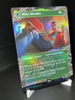 Miles Morales (0211) (Borderless) Marvel's Spider-Man Foil - Image 2