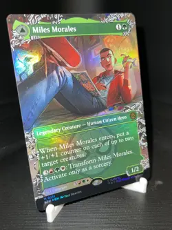 Miles Morales (0211) (Borderless) Marvel's Spider-Man Foil - Image 4