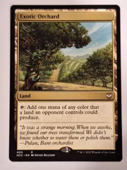 Exotic Orchard - Commander Streets of New Capenna -Magic the Gathering MTG Nice! - Image 1
