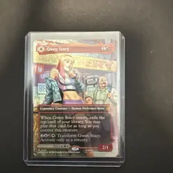 Gwen Stacy (0202) (Borderless) Marvel's Spider-Man Foil - Image 1