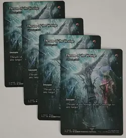 x4 Lightning Bolt Thrum of the Vestige MTG FCA 40 Final Fantasy Playset FF XIII - Image 1