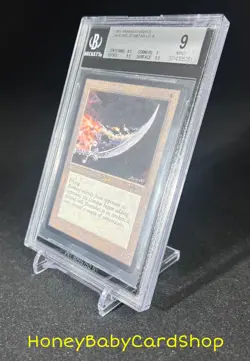 MTG Arabian Nights 1993 Dancing Scimitar BGS 9.0 MINT Old School 93/94 - Image 3