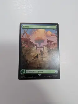 MTG - Forest 0325 - Fallout (PIP) NM/M Condition - Image 1