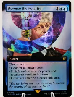 Reverse the Polarity (FOIL EA) MTG WHO | Counter Unblockable Finisher | NEW NM+ - Image 1