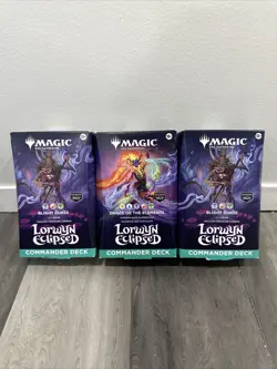 Magic Commander Decks Lorwyn Eclipsed Set of 2 + 1 ECL MTG Brand New Sealed - Image 1