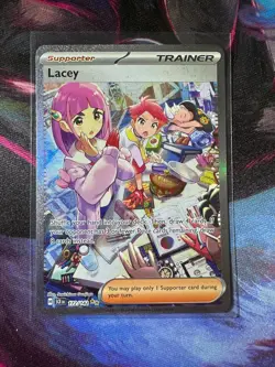 Lacey Trainer Stellar Crown 172/142 Pokemon TCG NM - Image 1