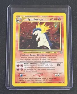 Typhlosion Neo Genesis 18/111 Holo Pokemon - Image 2