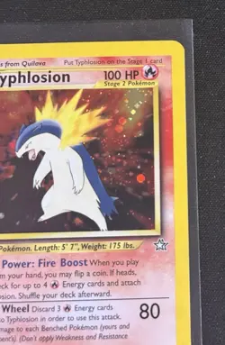Typhlosion Neo Genesis 18/111 Holo Pokemon - Image 5