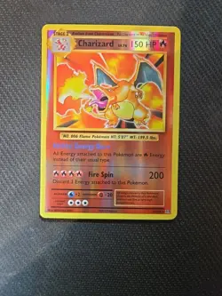 PSA 8 Charizard 11/108 Reverse Holo 2016 Pokemon XY Evolutions - Image 1
