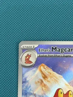 Ethan’s Magcargo 222/217 IR - Pokemon TCG: Ascended Heroes English Pack fresh - Image 2