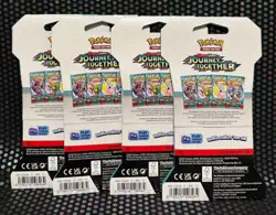 All 4 Designs 4 Sleeved Pokemon Card Packs Scarlet & VioleT Journey Together - Image 2