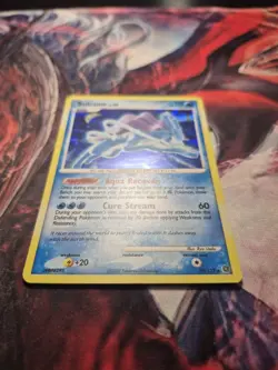Suicune LV.44 19/132 - Cracked Ice Holo -Secret Wonders Rare Pokemon LP/MP - Image 3