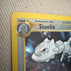 Steelix Pokemon Neo Genesis 15/111 Unlimited Edition Holo Rare Vintage - Image 4