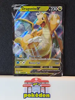 Pokemon TCG Dragonite V Pokemon Go 049/078 Holo Ultra Rare NM - Image 1