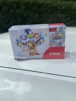 Pokemon Prismatic Evolutions ETB and Booster Bundle Costco Sealed - Image 1