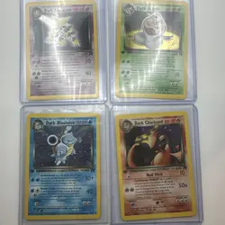 Vintage Pokemon TCG 1st Edition Team Rocket 83/82 Complete Master Set MP-NM!! - Image 1