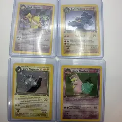 Vintage Pokemon TCG 1st Edition Team Rocket 83/82 Complete Master Set MP-NM!! - Image 3