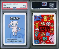 2019 POKEMON OLD MAID MEW PSA 9 - Image 3