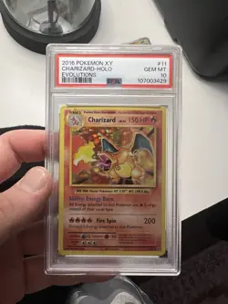 Pokemon XY Evolutions Charizard #11/108 Holo Rare - Image 1