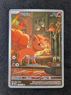 Vulpix 138/132 - Pokemon Me01: Mega Evolution Illustration Rare/IR Holo - Image 2
