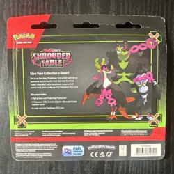 Pokemon Scarlet & Violet Shrouded Fable Booster Pack Set with Pecharunt Promo - Image 2