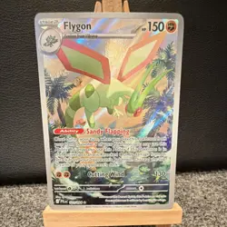 Pokemon Flygon 101/094 Phantasmal Flames Illustration Rare Holo Stage 2 150 HP - Image 1