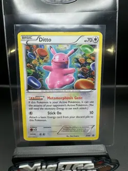 Pokemon TCG - 2015 XY Black Star Promo Ditto #XY40 Rare Holo - Image 1