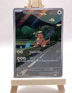 Pokemon Kangaskhan Sv10 Destined Rivals 204/182 Illustration Rare Full Art Holo - Image 1