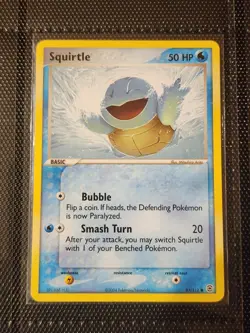 Squirtle 83/112 - 2004 Pokemon FireRed & LeafGreen - Non-Holo Common - NM/Mint - Image 1