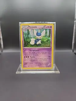 Pokemon TCG Meowstic Flashfire 43/106 Cracked Ice Holo Rare NM - Image 1