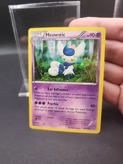 Pokemon TCG Meowstic Flashfire 43/106 Cracked Ice Holo Rare NM - Image 2