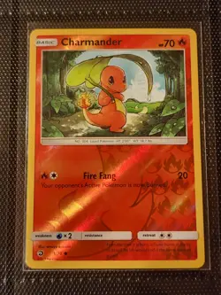 Pokemon Charmander - 1/70 - Common - Reverse Holo Dragon Majesty NM / Mint - Image 1