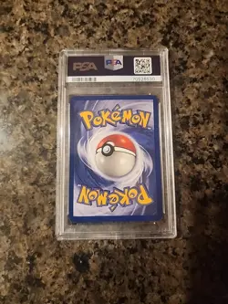 Pokemon 1999 Base Set Shadowless Pikachu Red Cheeks PSA 8 #58/102 English - Image 2