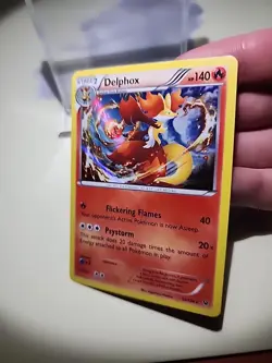 Delphox 13/124 Rare XY - Fates Collide Pokemon TCG NM - Image 2