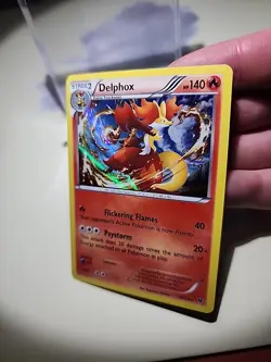 Delphox 13/124 Rare XY - Fates Collide Pokemon TCG NM - Image 3