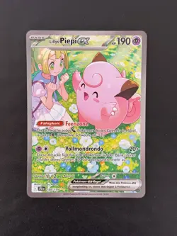Lillys Piepi EX 184/159 Reisegefahrten Alt Art Fullart Pokemon Karten Sammlung - Image 1