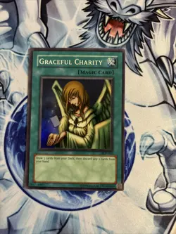 Graceful Charity SDP-040 Super Rare Unlimited Yugioh LP (ST) (22) - Image 1