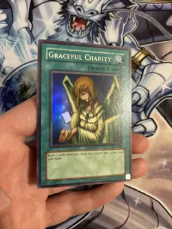 Graceful Charity SDP-040 Super Rare Unlimited Yugioh LP (ST) (22) - Image 2