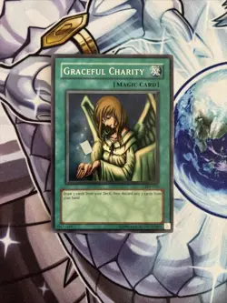 Graceful Charity SDP-040 Super Rare Unlimited Yugioh VLP (ST) (4) - Image 1