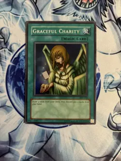 Graceful Charity SDP-040 Super Rare Unlimited Yugioh LP (ST) (17) - Image 1