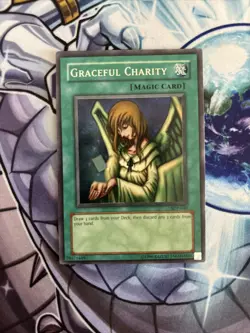 Graceful Charity SDP-040 Super Rare Unlimited Yugioh LP (ST) (11) - Image 1